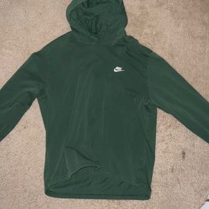NIKE Green Lightweight Hoodie